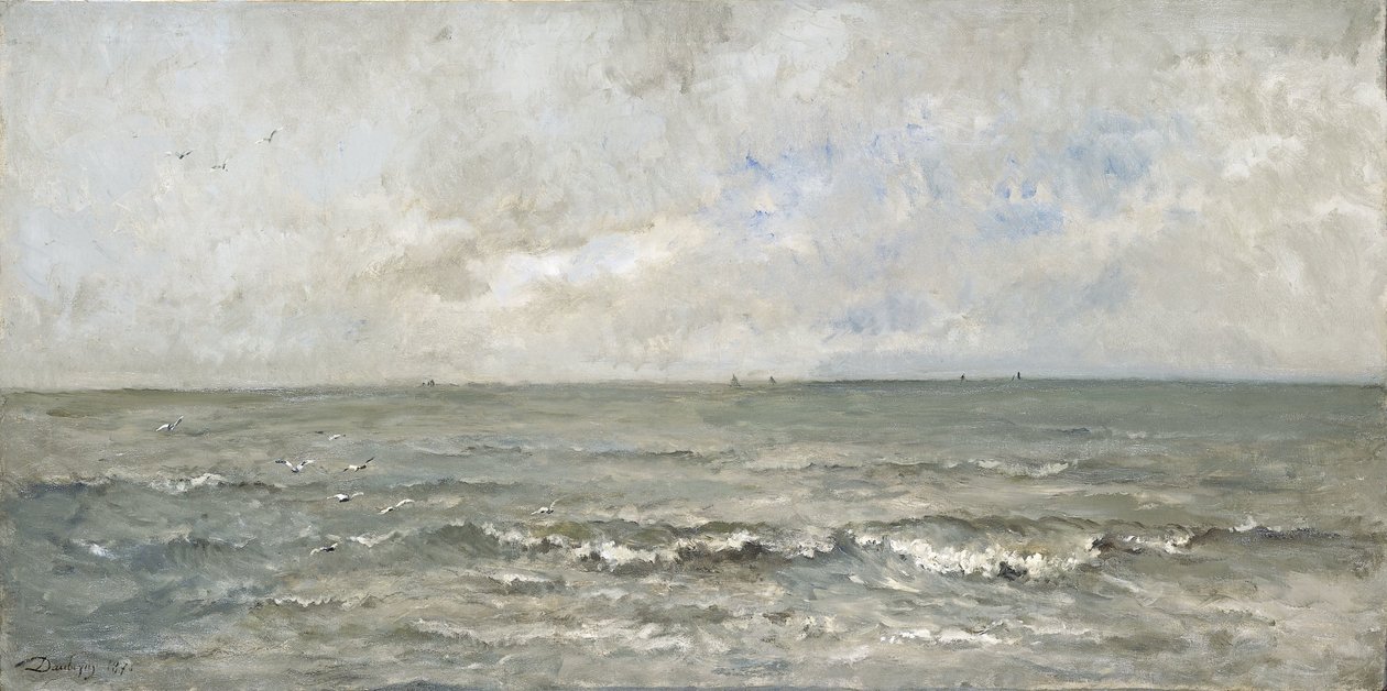 Přímořská krajina od Charles Francois Daubigny