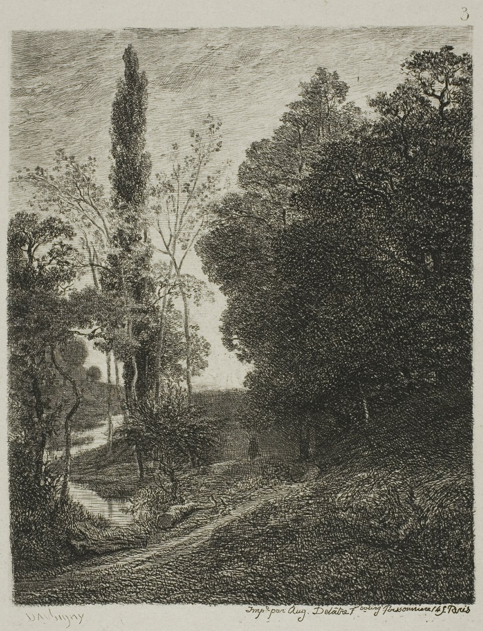 The Banks of the Cousin od Charles Francois Daubigny