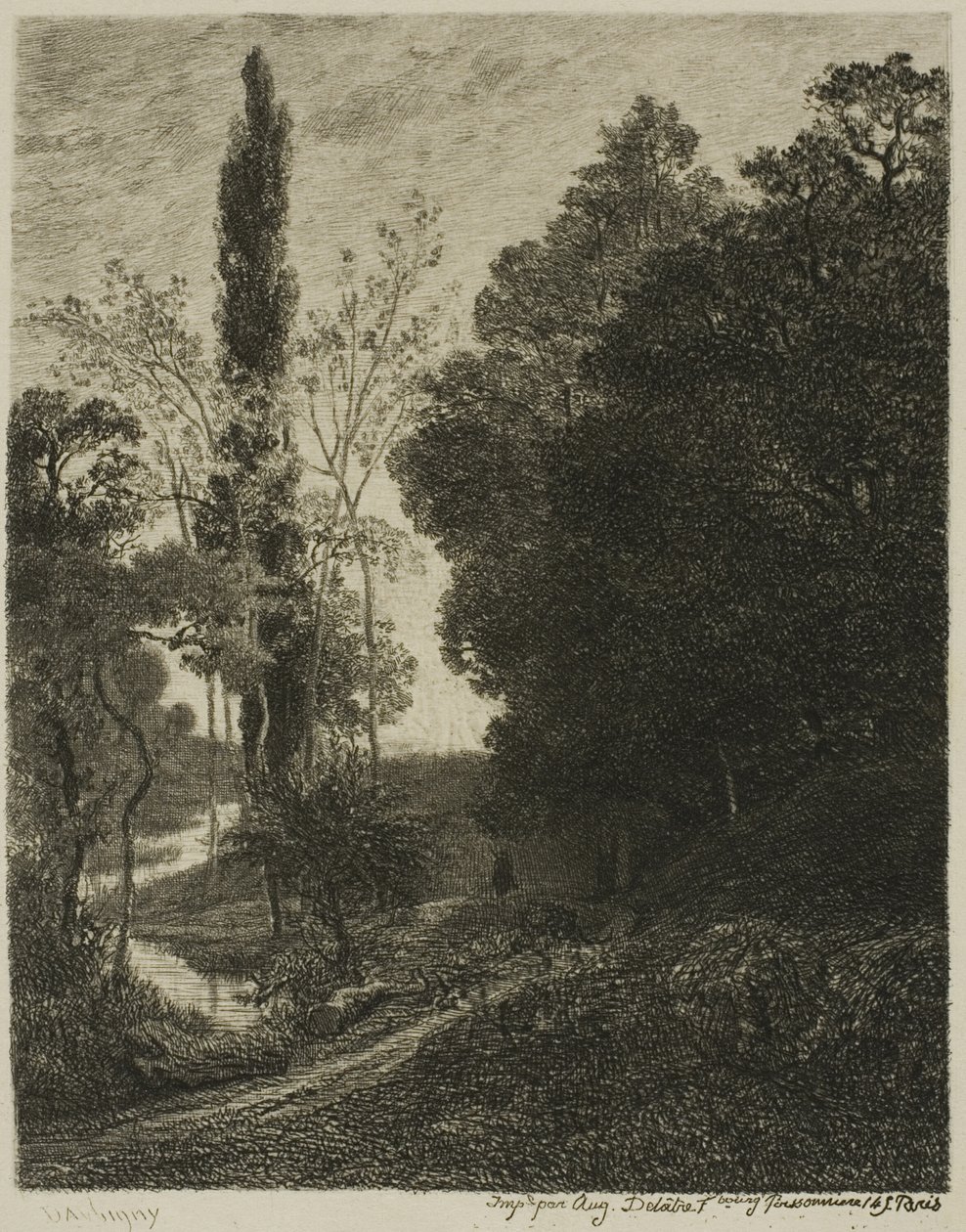 The Banks of the Cousin od Charles Francois Daubigny