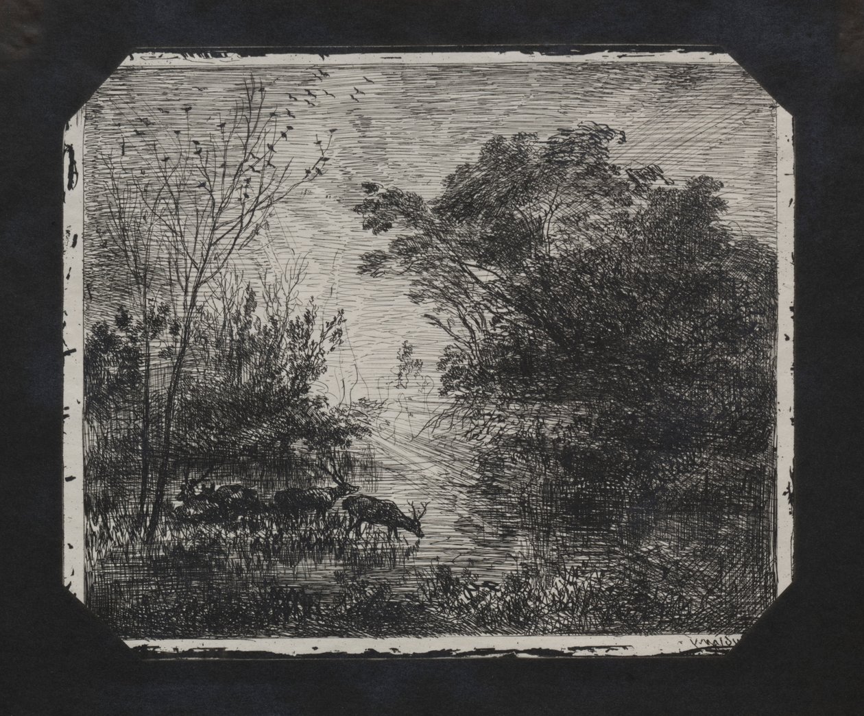 Jelen, 1862. od Charles Francois Daubigny
