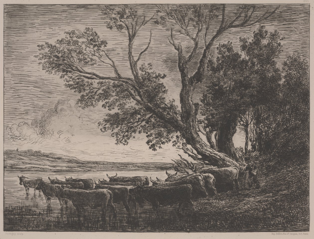 Ford od Charles Francois Daubigny