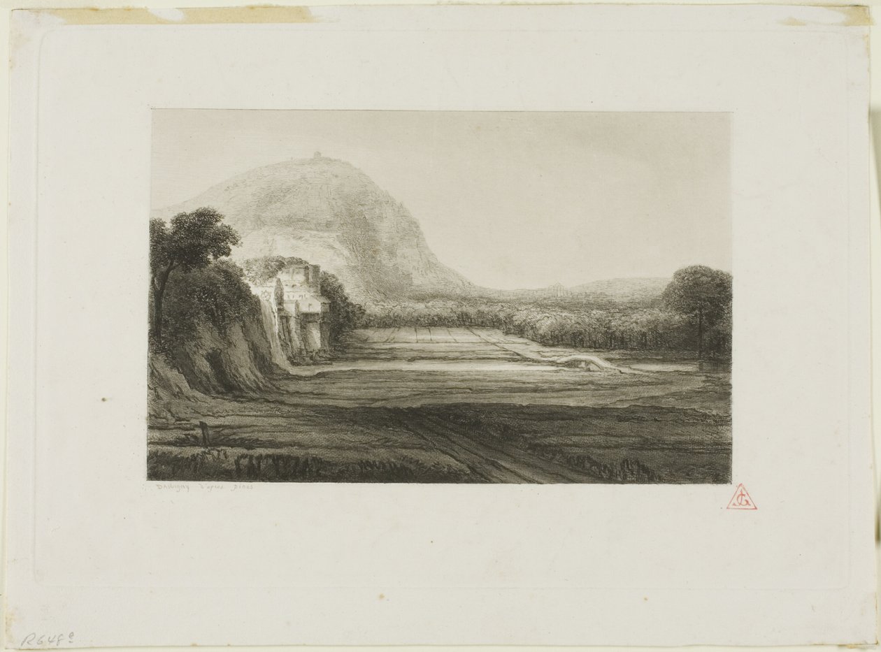 Mlýn od Charles Francois Daubigny