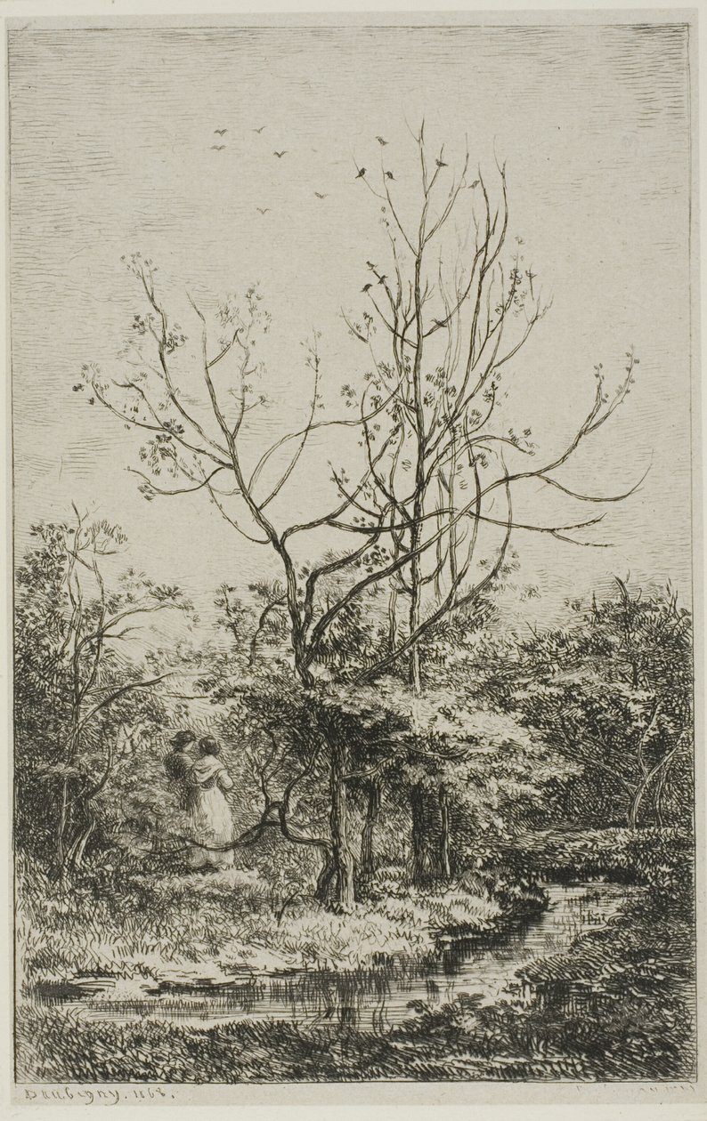 Orchard od Charles Francois Daubigny