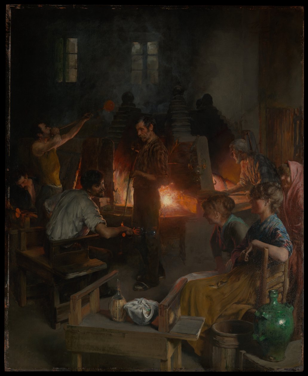 Skleněné foukače z Murana od Charles Frederic Ulrich