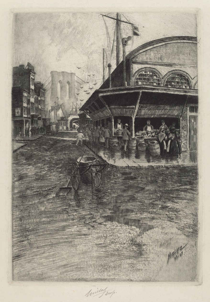 Catherine Market, 19031907. od Charles Frederick William Mielatz