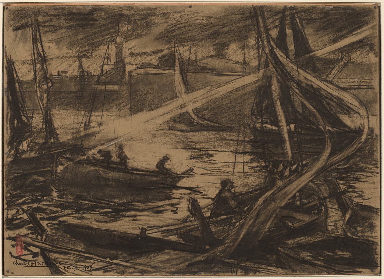 Bouře od Charles Fromuth