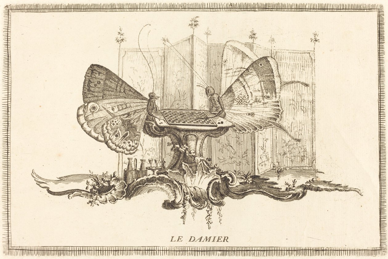 Zraněná osoba od Charles Germain de Saint Aubin