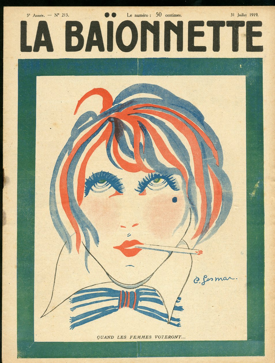 Obálka knihy "La Baionnette" od Charles Gesmar
