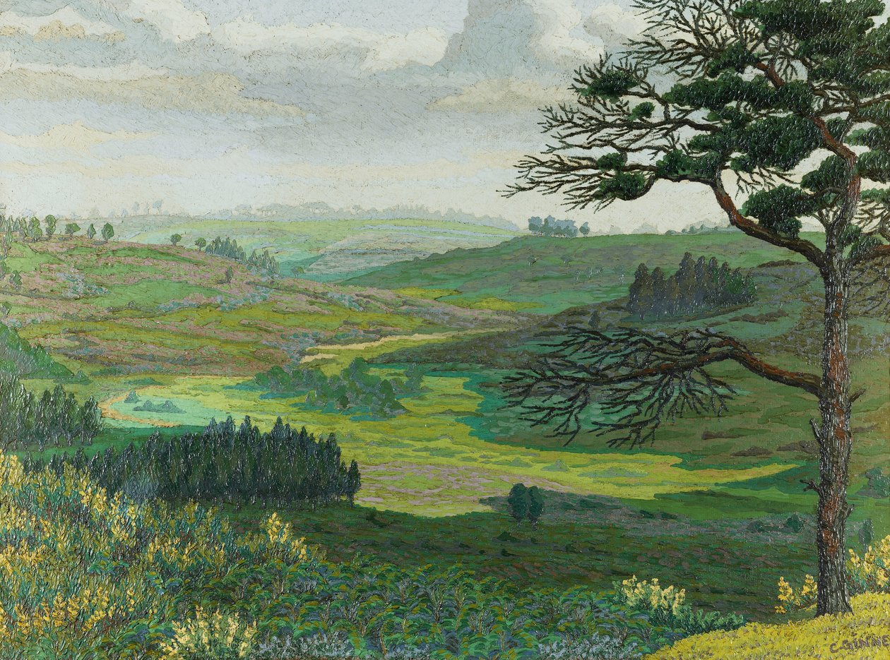Godshill, New Forest od Charles Ginner