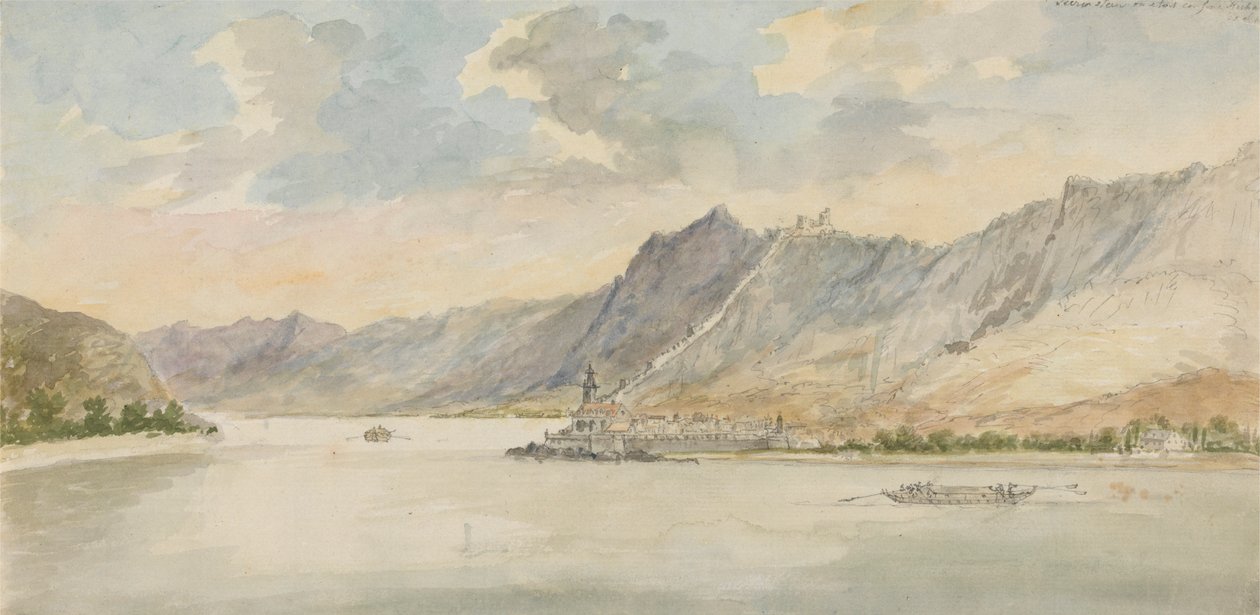 Pohled na Dürrenstein od Charles Gore
