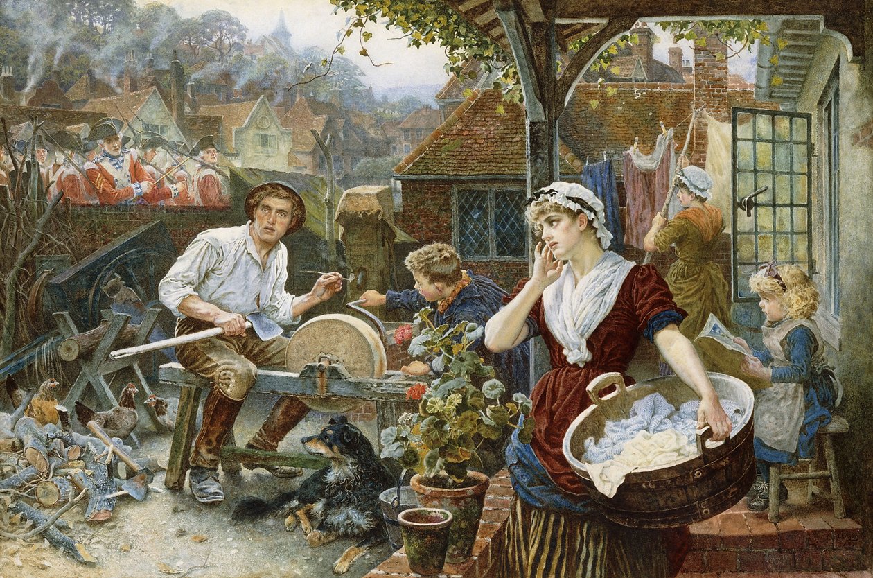Dezertér, 1884 od Charles Gregory