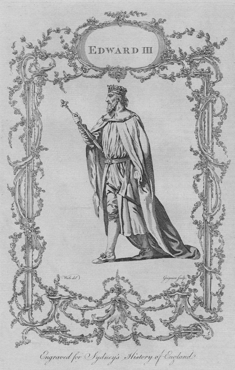 Edward III, 1773. od Charles Grignion