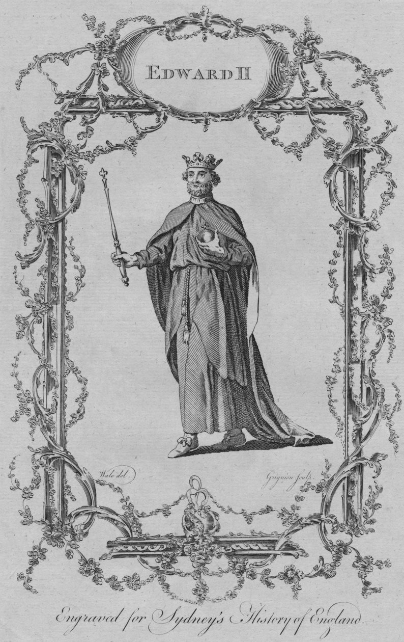 Edward II, 1773. od Charles Grignion