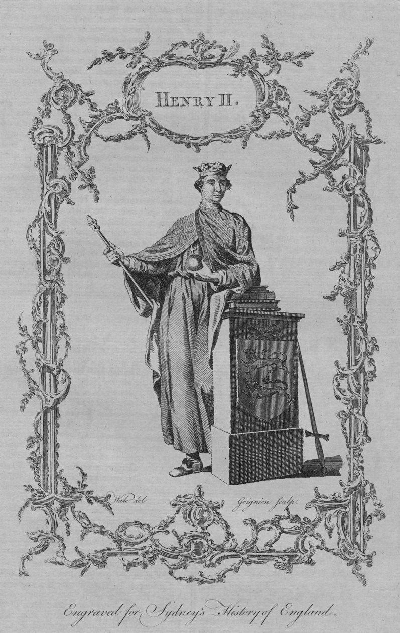 Jindřich II, 1773. od Charles Grignion
