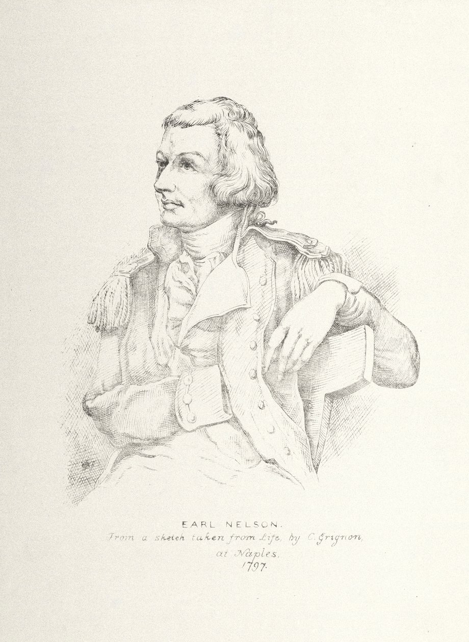 Horatio Nelson (1758-1805) (lept) od Charles Grignion