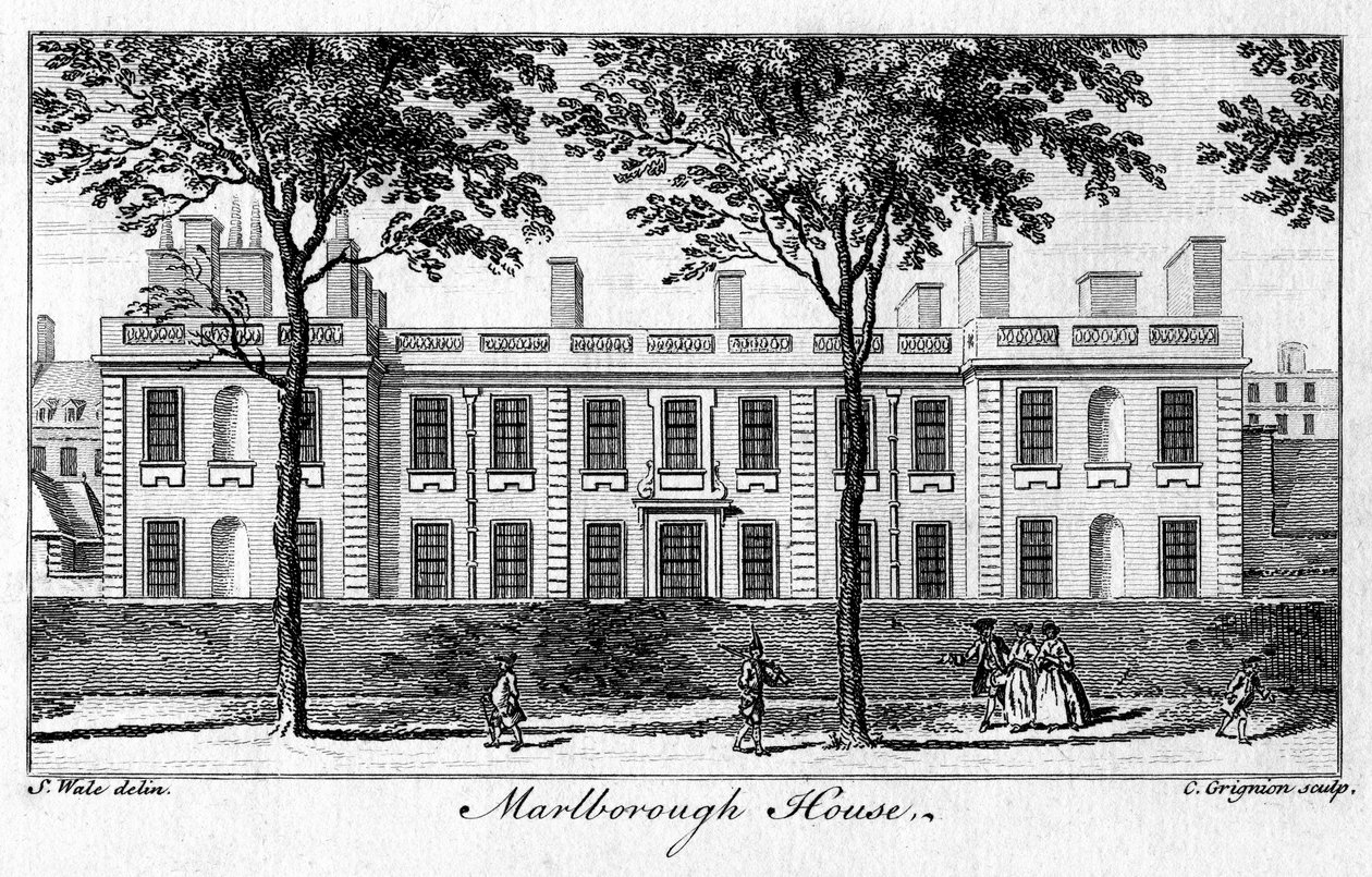 Marlborough House, Londýn. od Charles Grignion