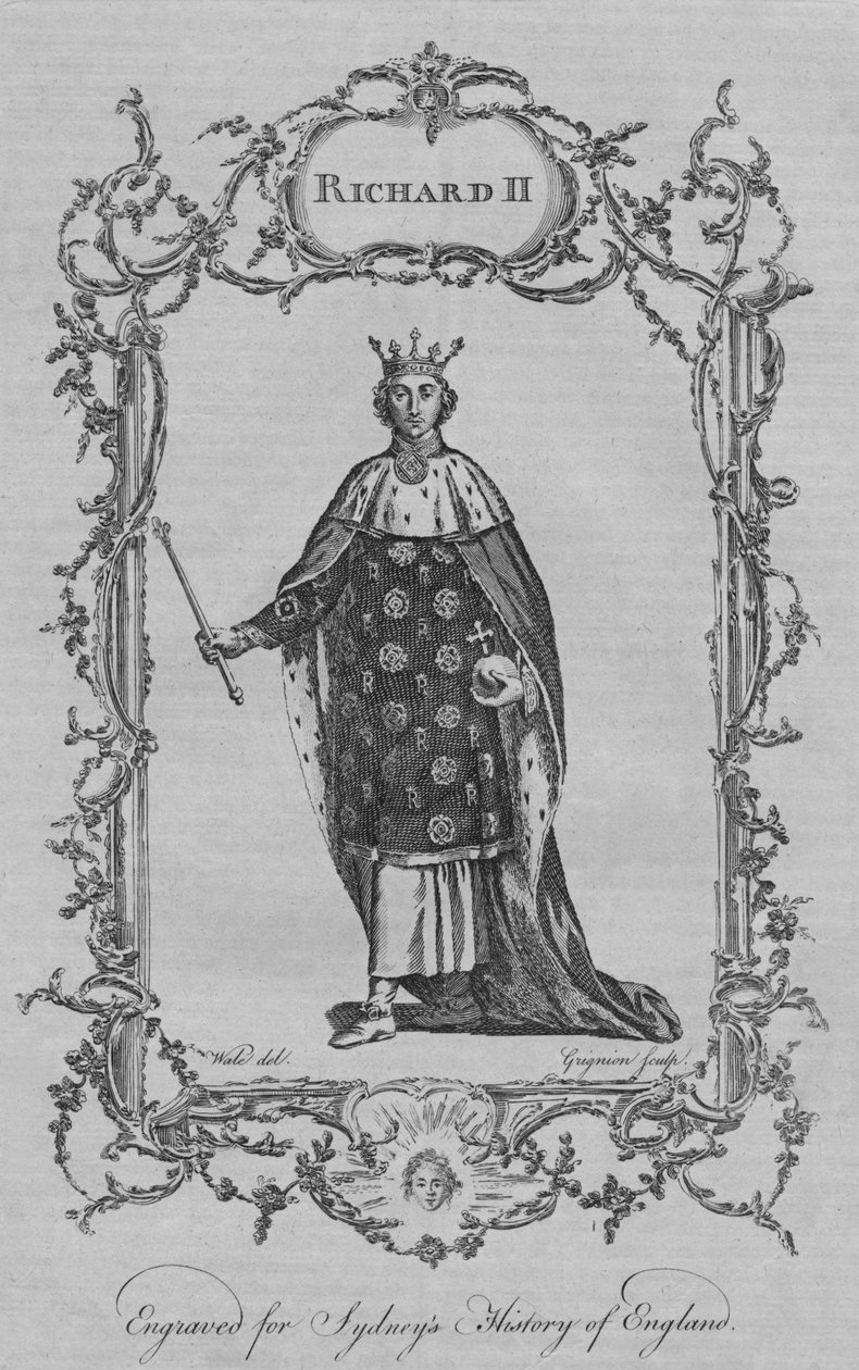 Richard II, 1773. od Charles Grignion
