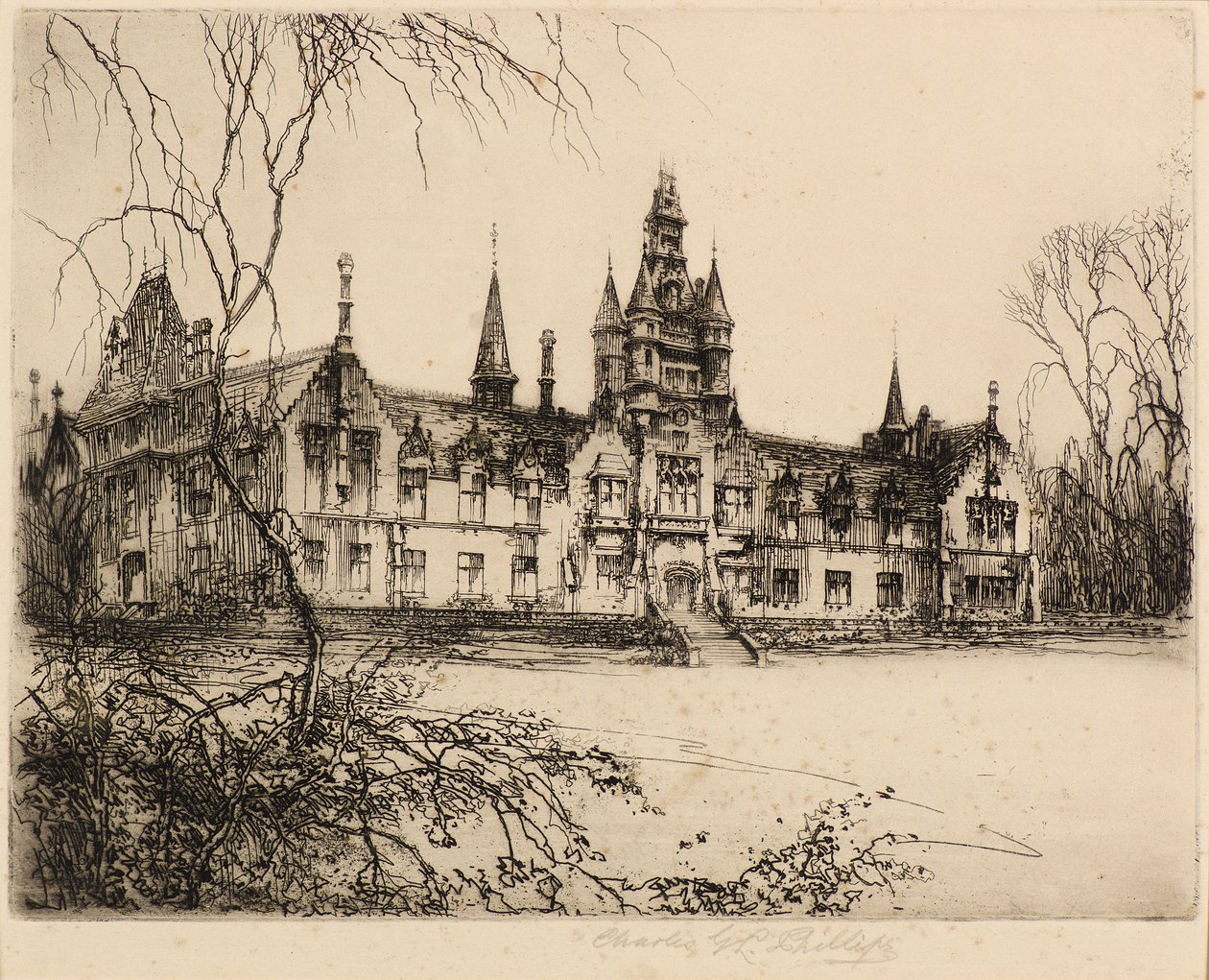 Morgan Academy (lept) od Charles Gustav Louis Phillips