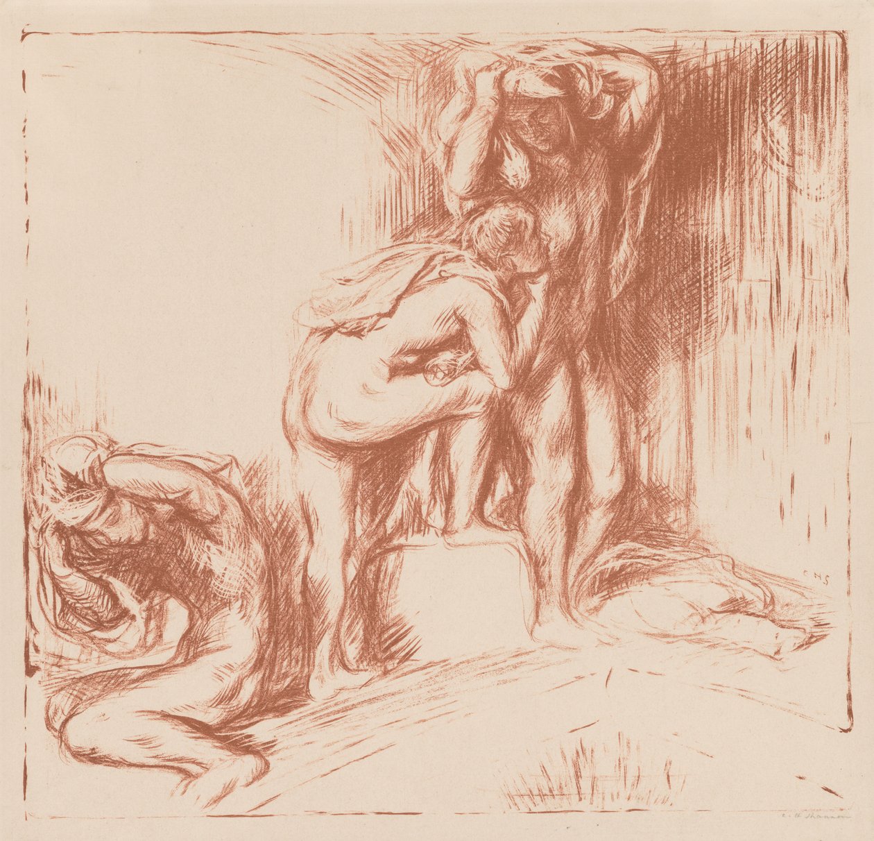 Lázně, 1905. od Charles Haslewood Shannon