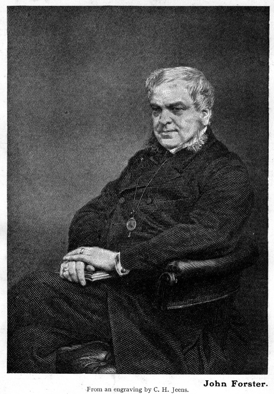 John Forster, c1860-1900. od Charles Henry Jeens