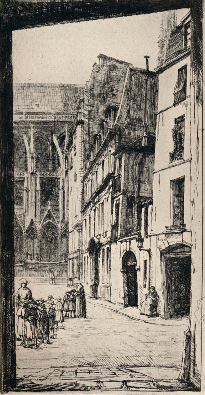 "Rue Massillon", 1915 od Charles Heyman