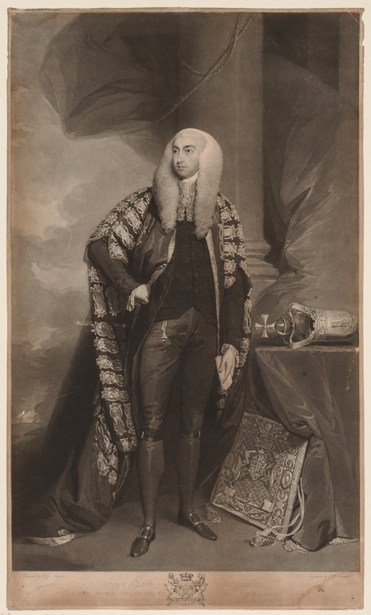 John, lord FitzGibbon. od Charles Howard Hodges