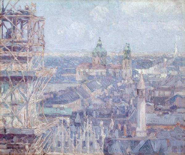 Lipsko (olej na plátně) od Charles J. Palmie