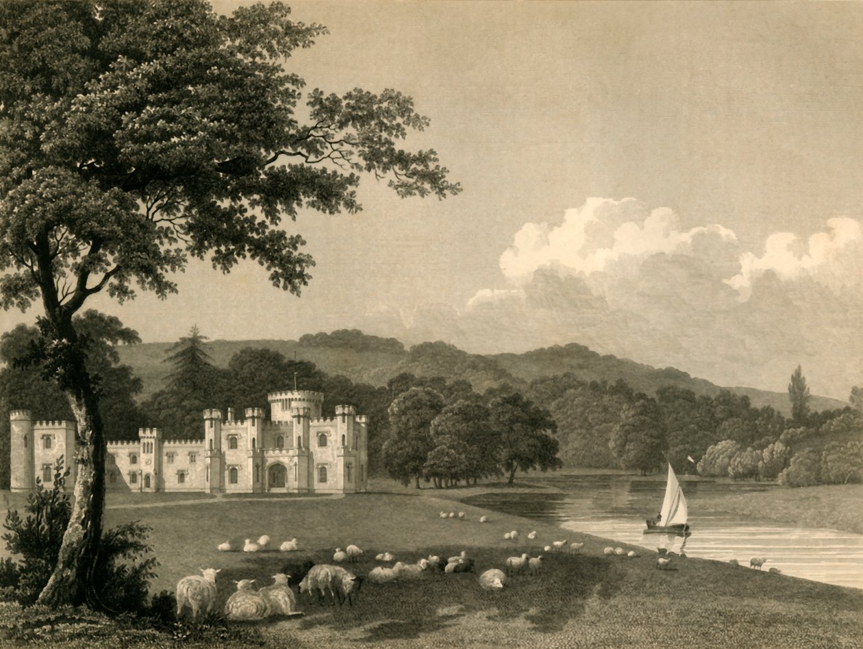 Zámek Knepp, 1835. od Charles J. Smith