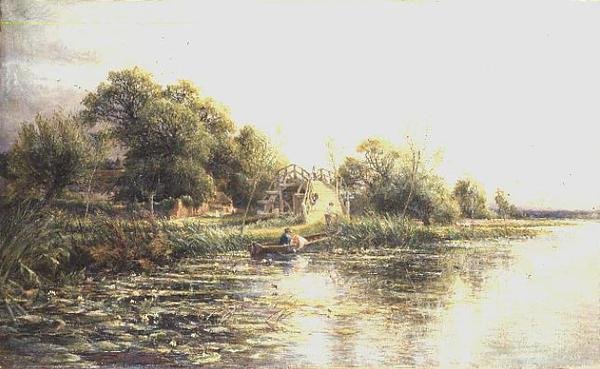 Hurley Bridge od Charles James Lewis