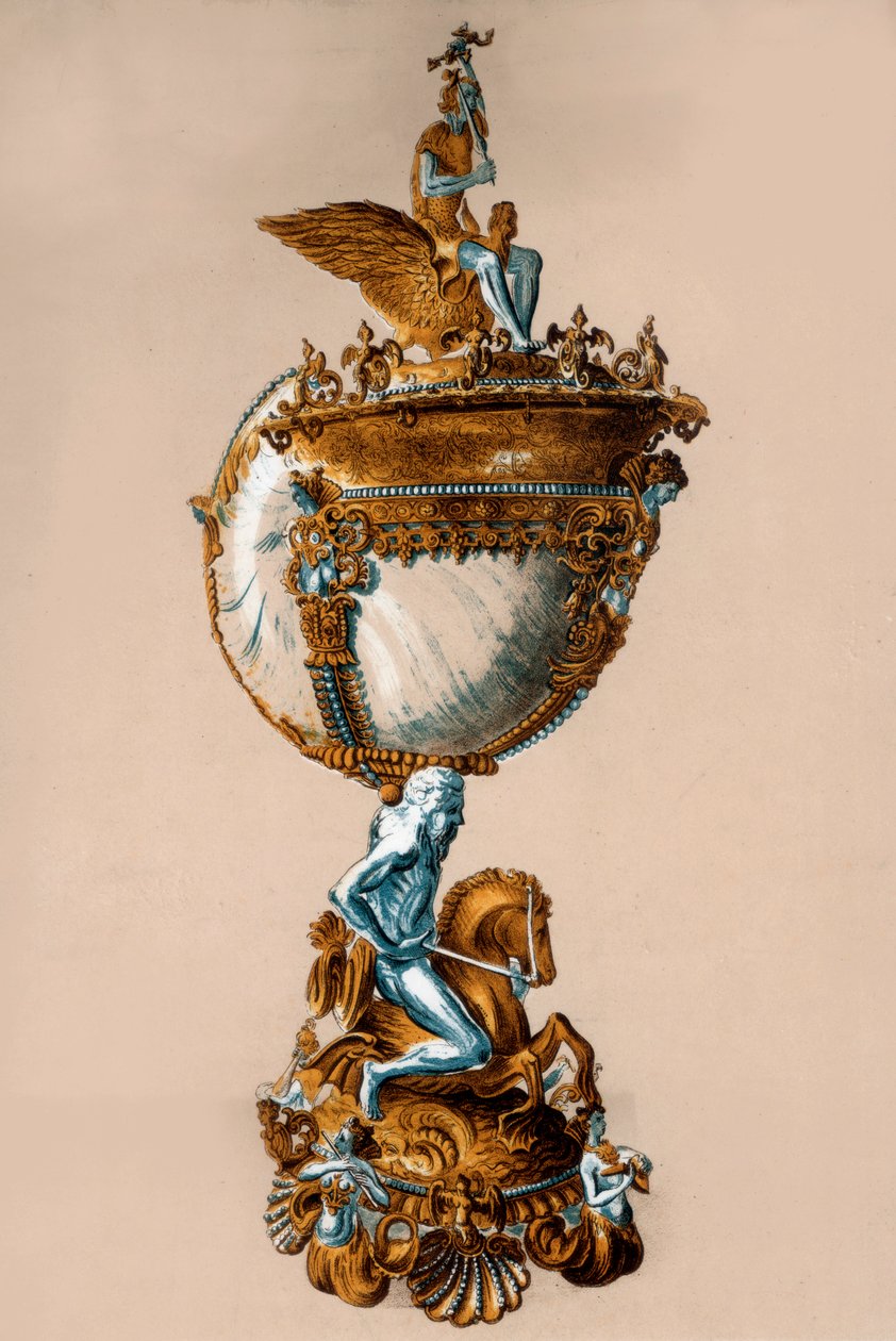Mušle Nautilus, 19. století. od Charles James Richardson