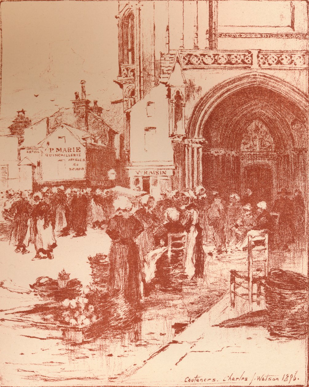 "Coutances", 1896, 1897 od Charles John Watson