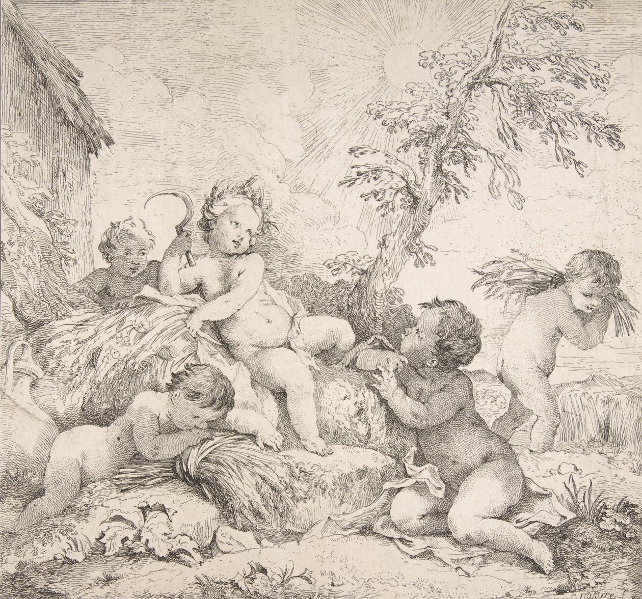 Léto Léto, ca. 1735. od Charles Joseph Natoire