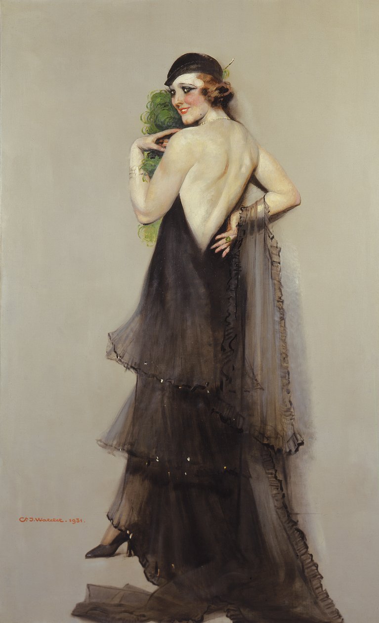 Figurína v roce 1900 od Charles Joseph Watelet