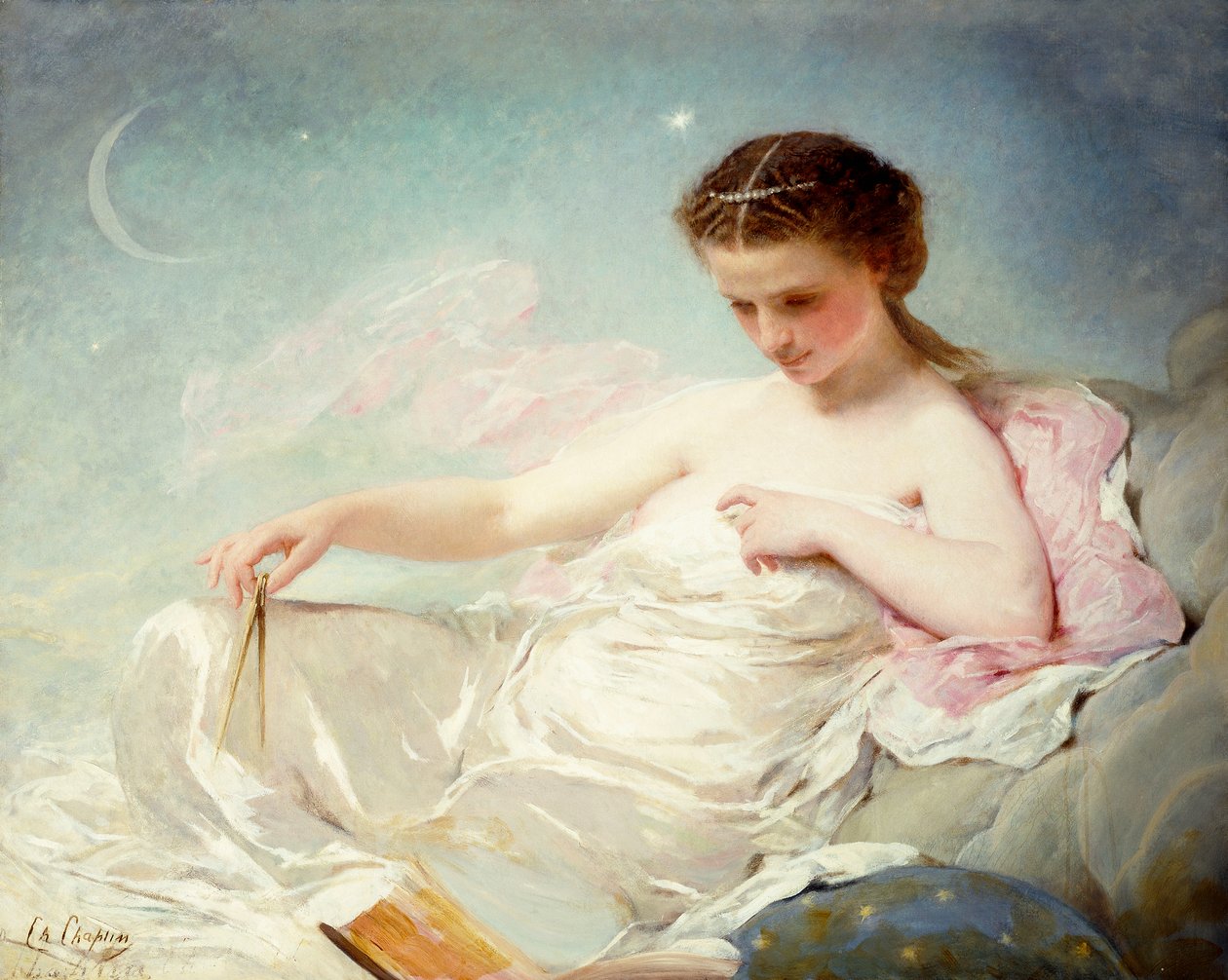 Personifikace věd, od Charles Joshua Chaplin
