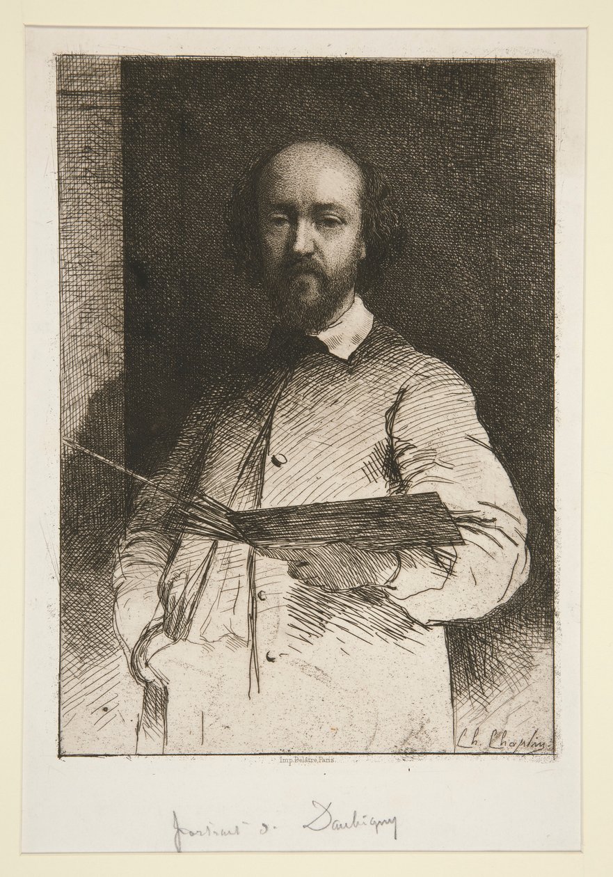 Portrét Daubigny od Charles Joshua Chaplin