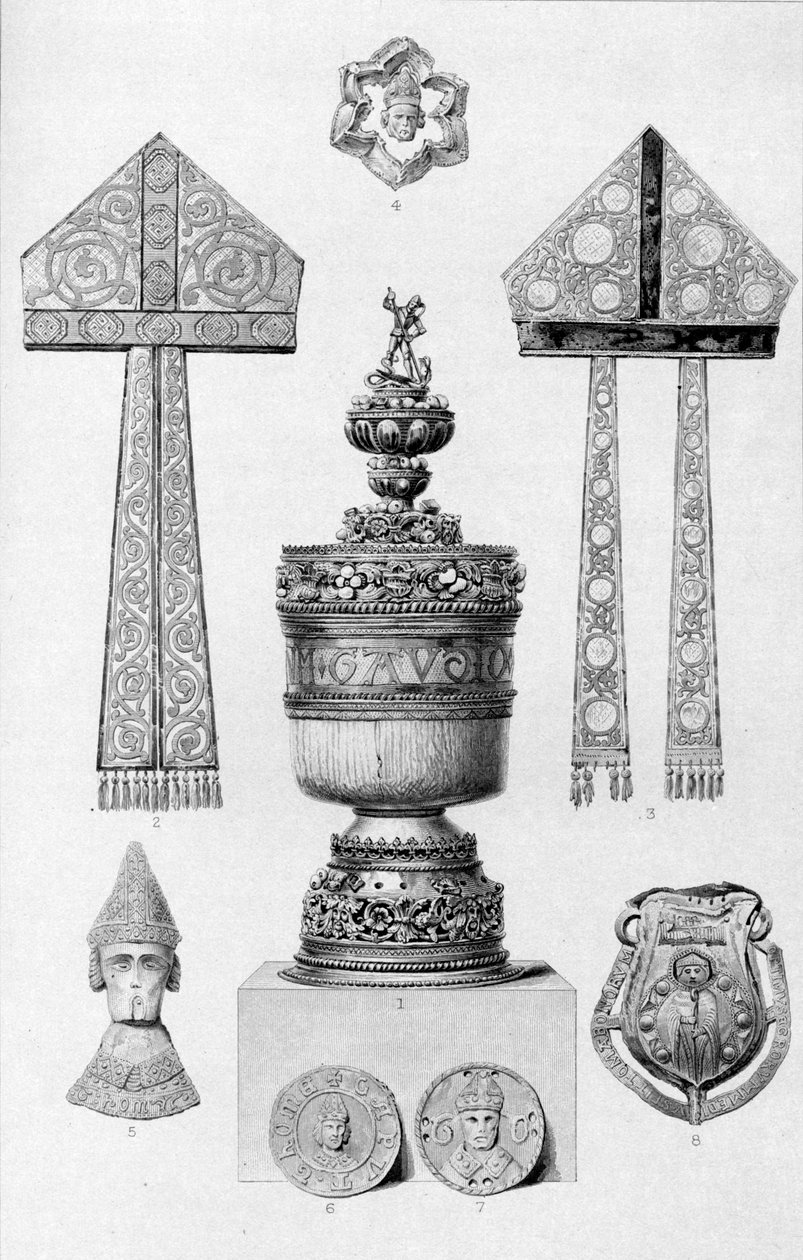 Relikvie spojené s Thomasem A Becketem, 1886 od Charles Lawrie
