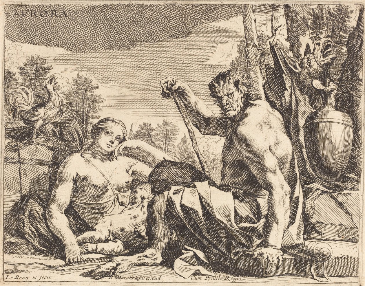 Aurora (úsvit) od Charles Le Brun