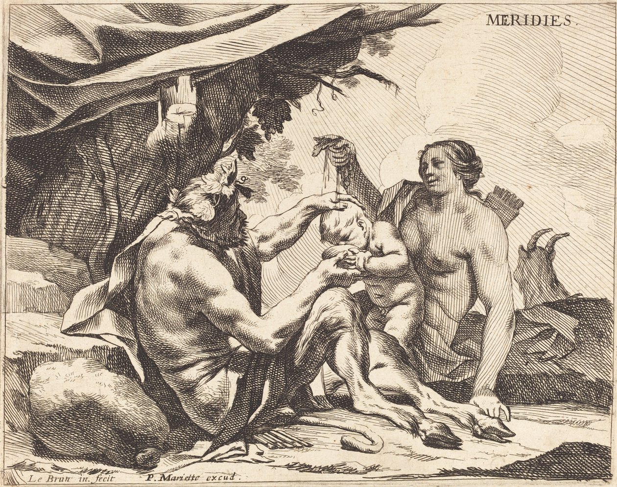 Meridies (poledne) od Charles Le Brun