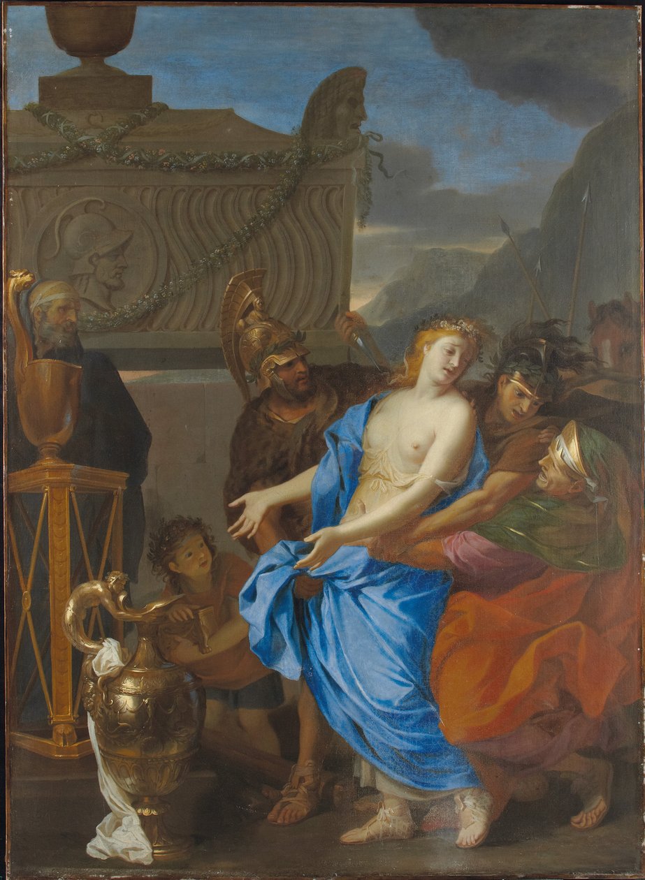 Oběť Polyxeny, 1647 od Charles Le Brun