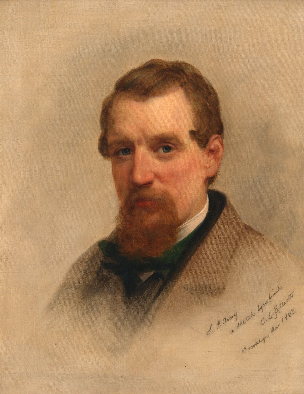 Samuel Putnam Avery, 1863. od Charles Loring Elliott