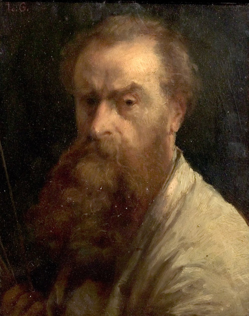 Autoportrét od Charles Louis Gratia