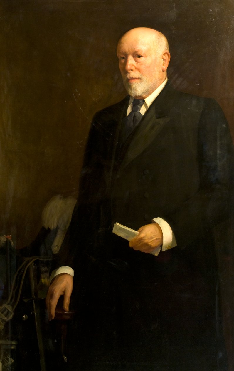 David Dewar, kolem roku 1909 (olej na plátně) od Charles Louis Mitchell