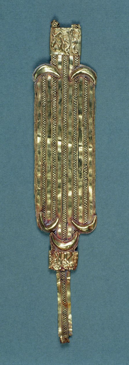 Náramek do vlasů, kolem 1850-55 od Charles Louis Tiffany