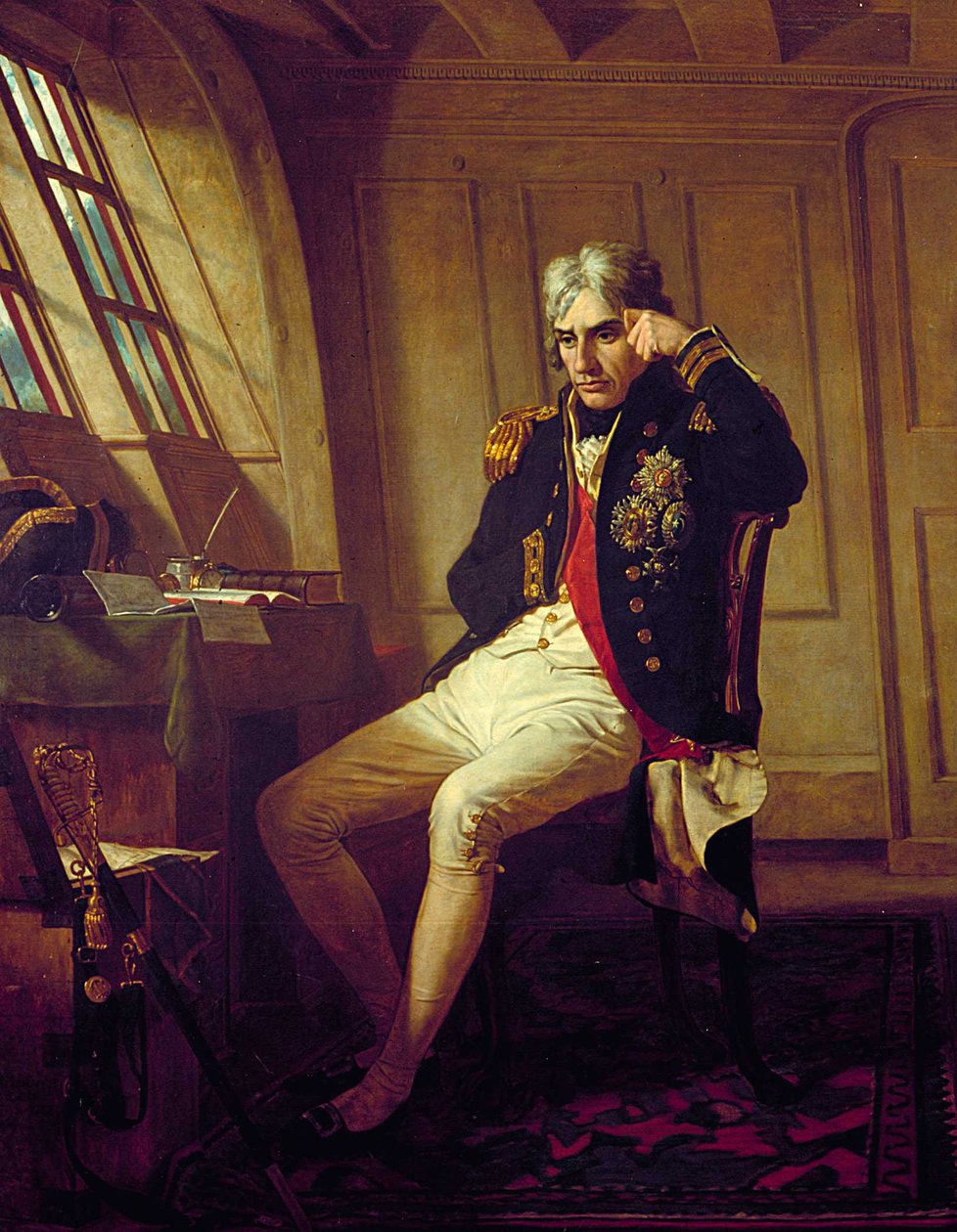 Portrét Nelsona od Charles Lucy