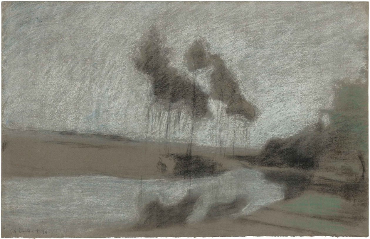 Mystická krajina, 1894. od Charles Marie Dulac