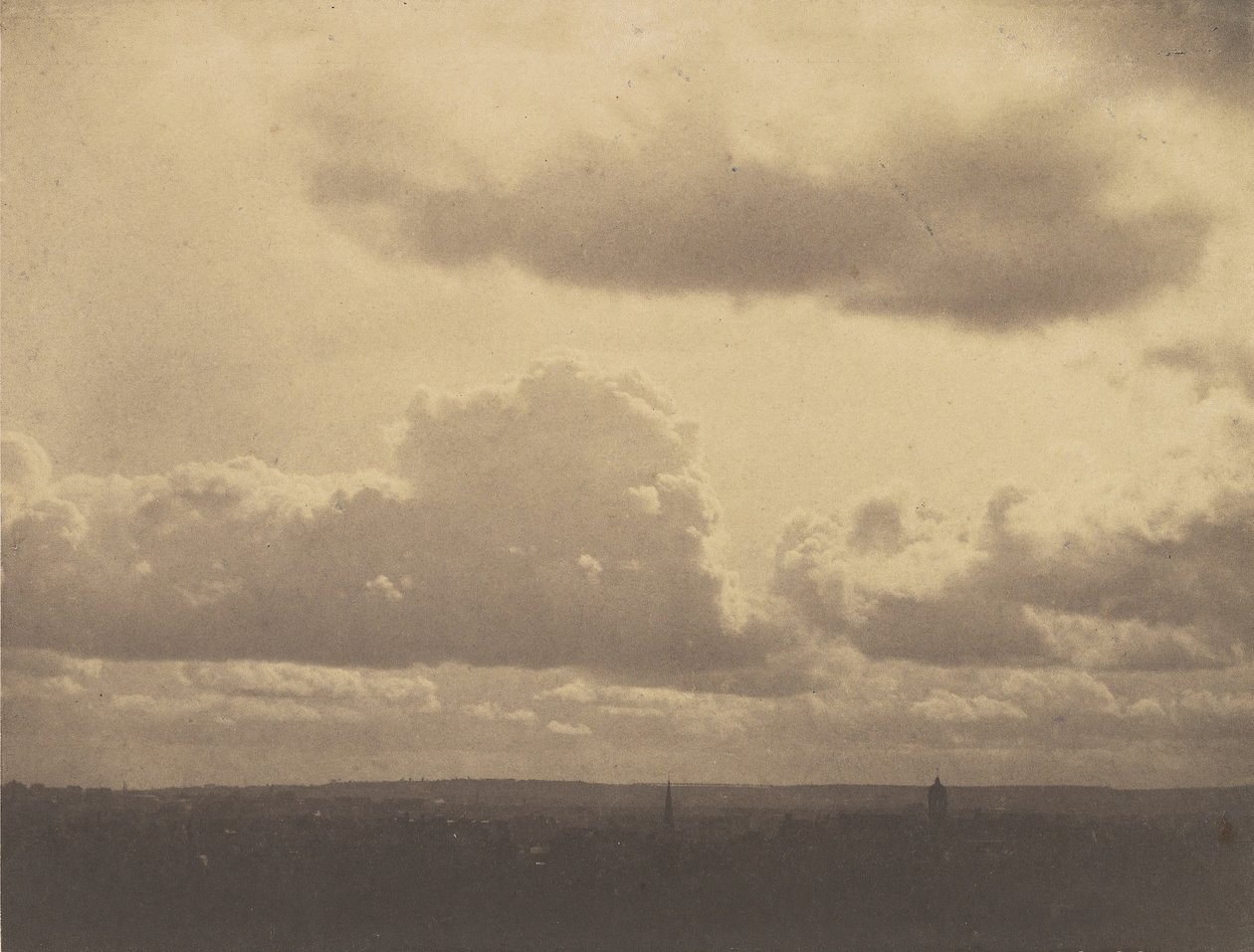 Studie oblohy, 1855-56. od Charles Marville