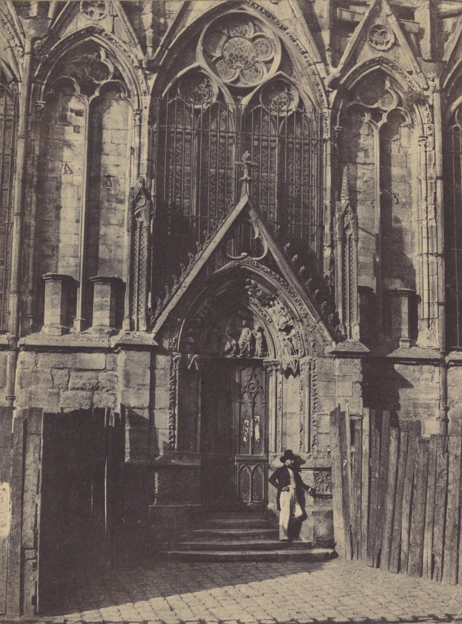 Červené dveře od Charles Marville