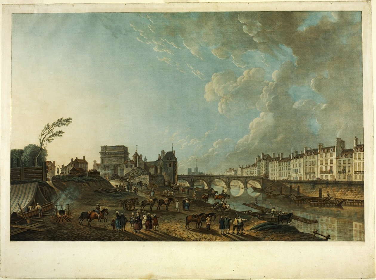 Port St. Bernard od Charles Melchior Descourtis