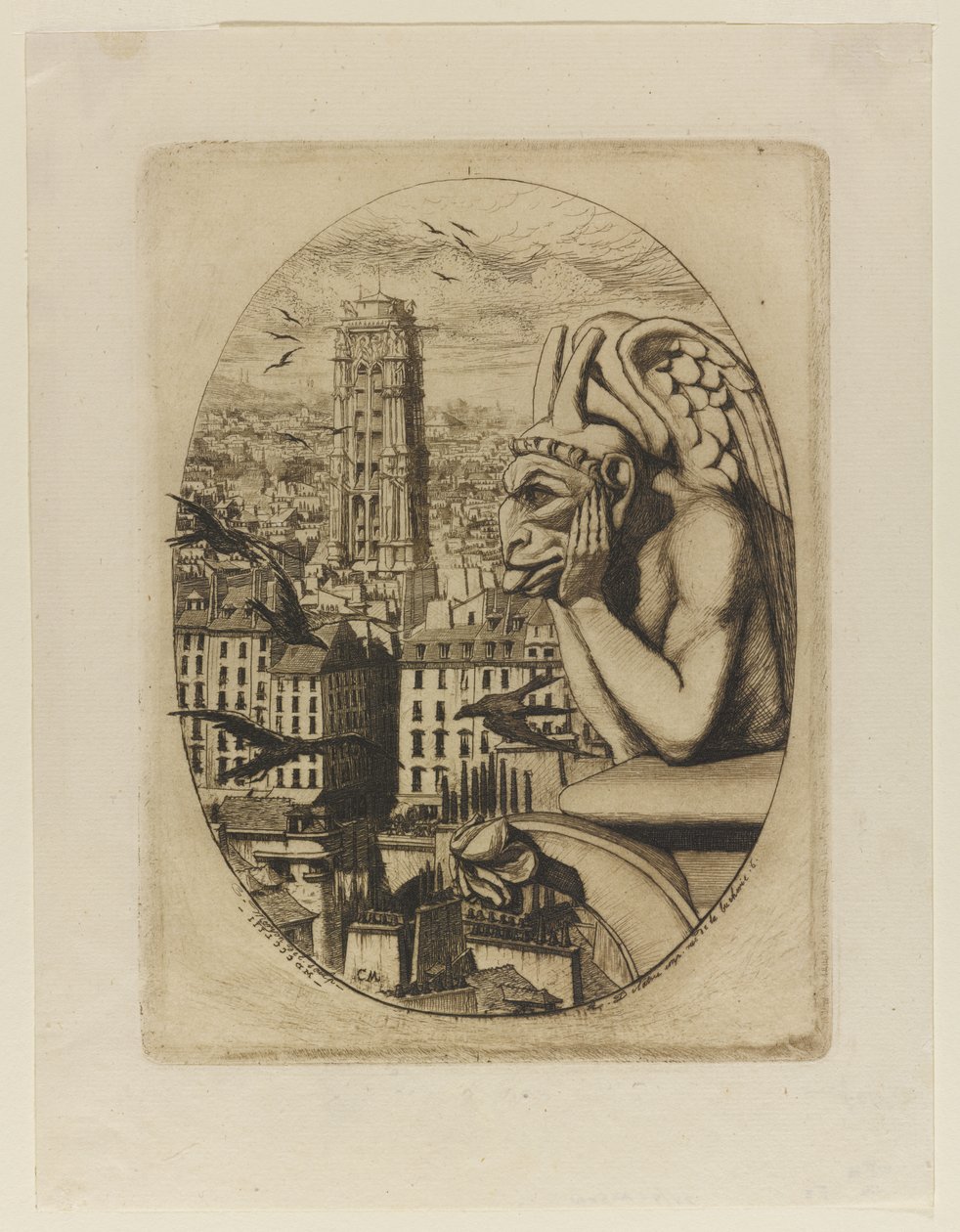 Le Stryge od Charles Meryon