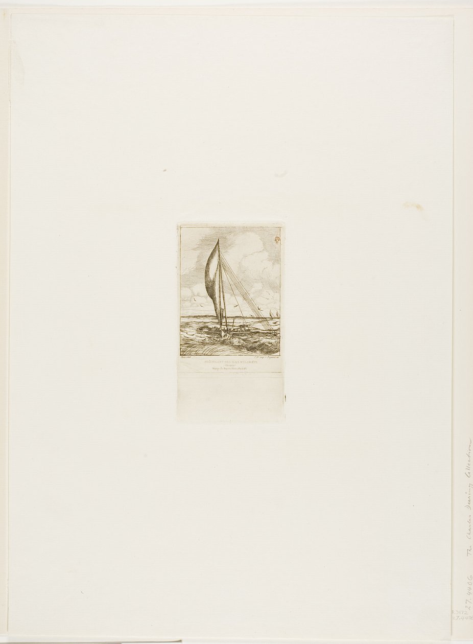 Swift-Sailing Proa, souostroví Mulgrave, Oceánie od Charles Meryon